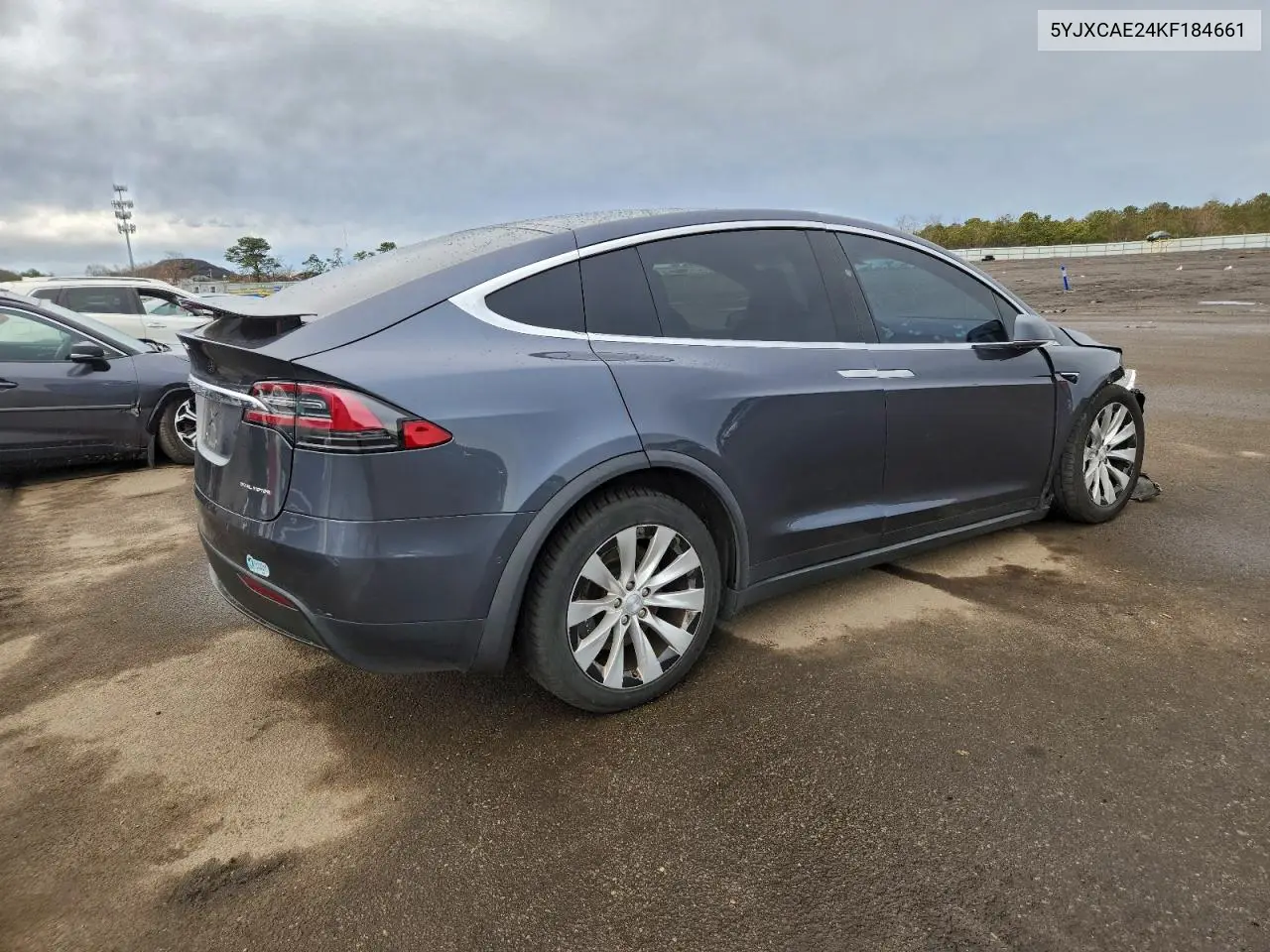 2019 Tesla Model X VIN: 5YJXCAE24KF184661 Lot: 98213135