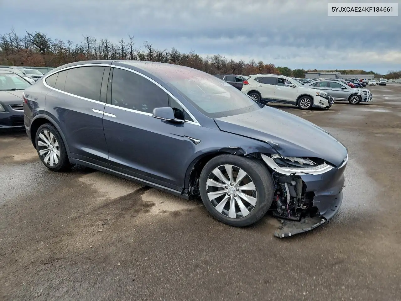 2019 Tesla Model X VIN: 5YJXCAE24KF184661 Lot: 98213135