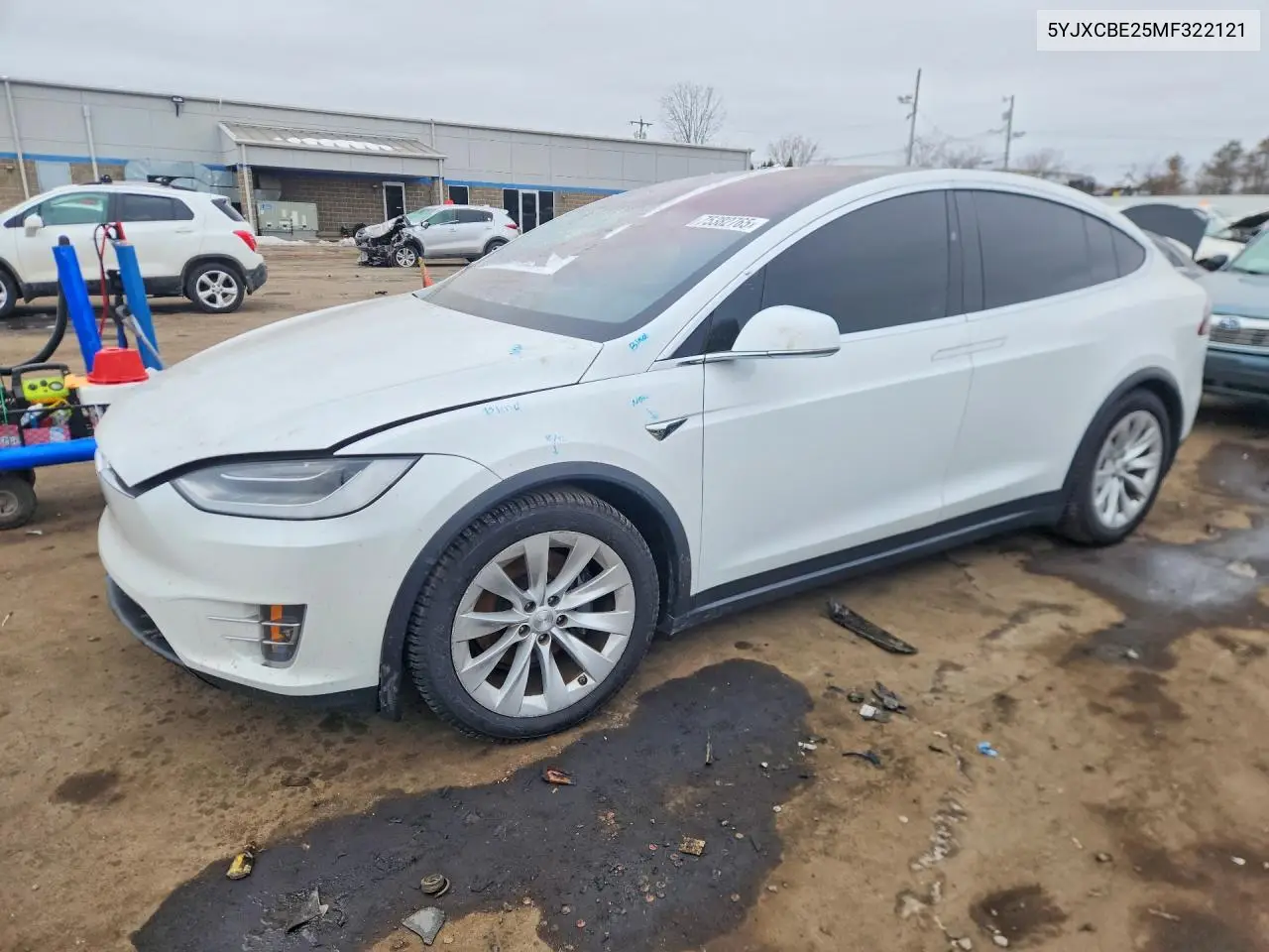 5YJXCBE25MF322121 2021 Tesla Model X
