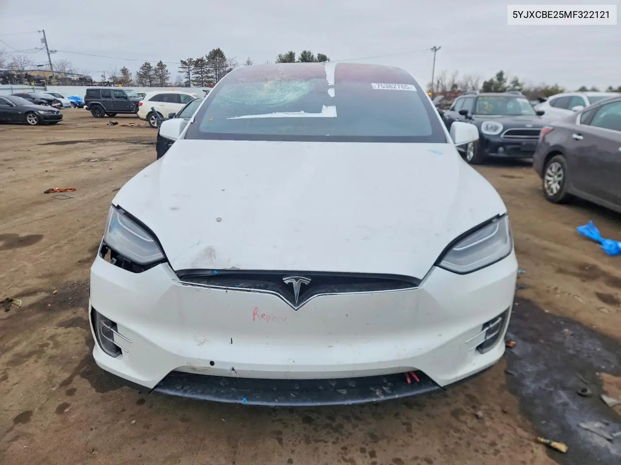 5YJXCBE25MF322121 2021 Tesla Model X