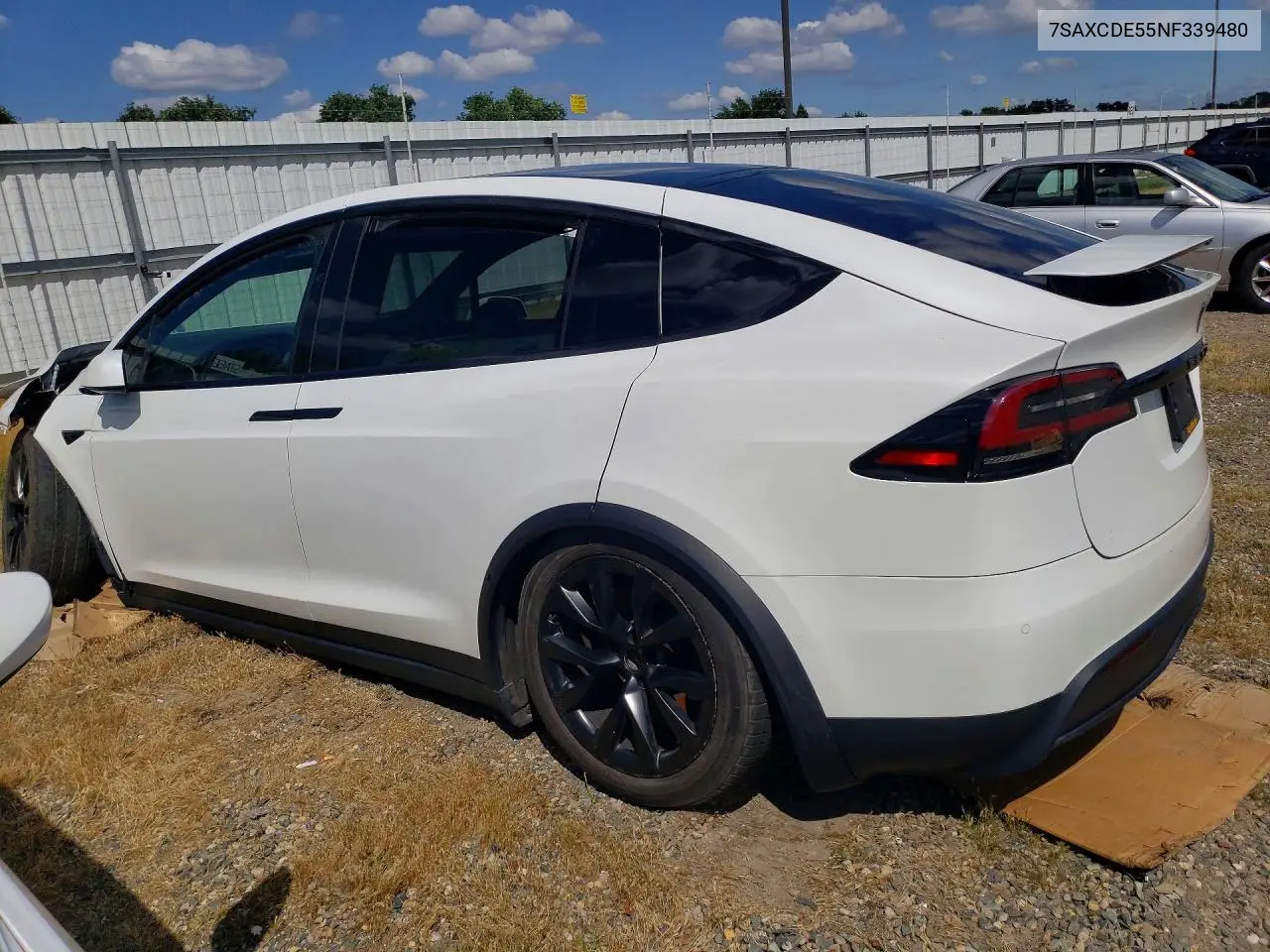 7SAXCDE55NF339480 2022 Tesla Model X