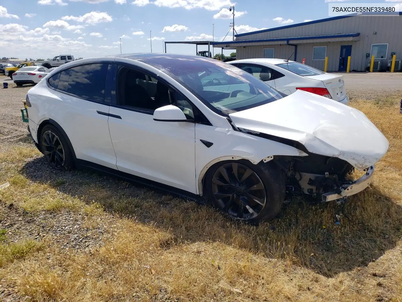 7SAXCDE55NF339480 2022 Tesla Model X