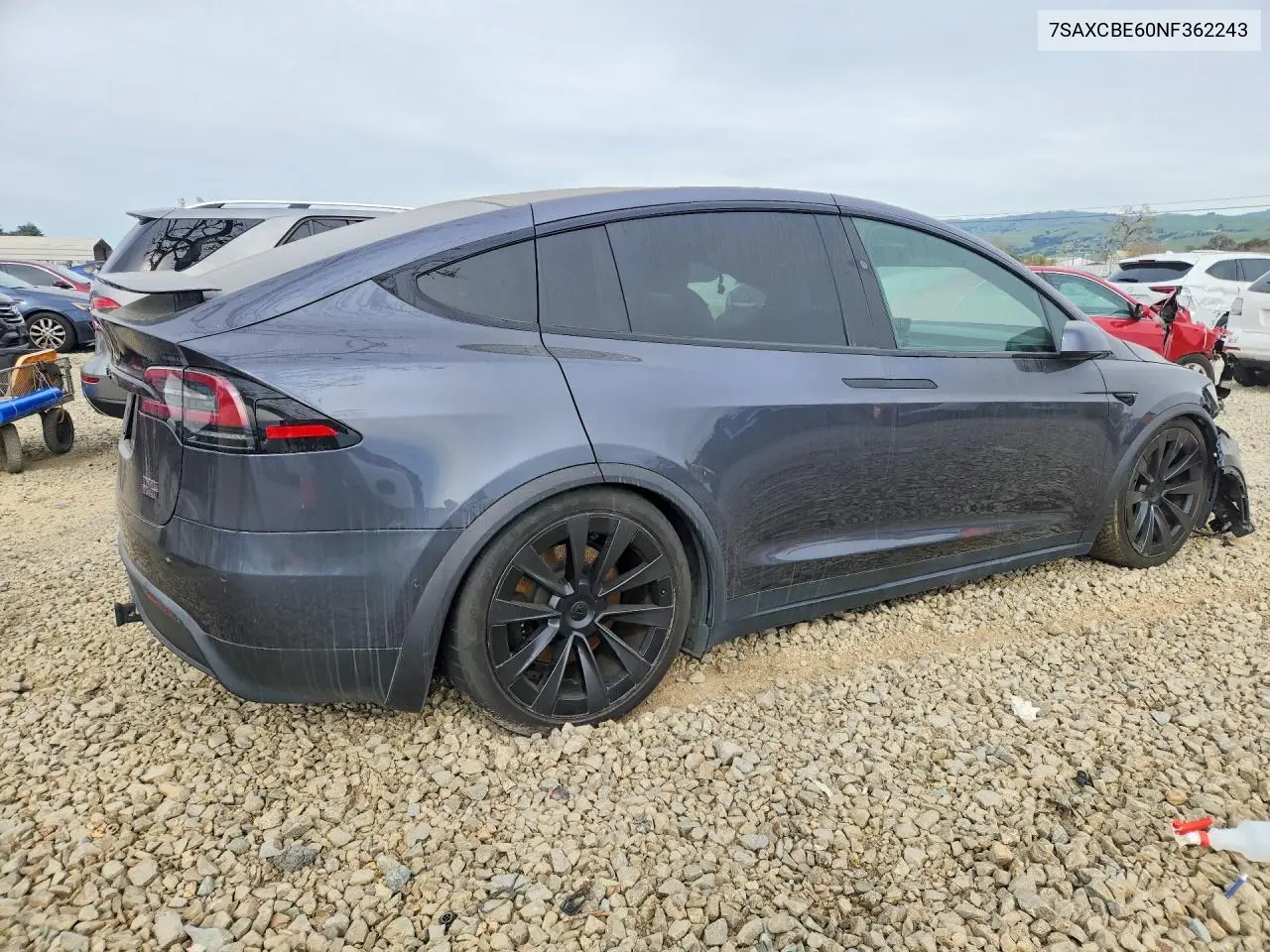 7SAXCBE60NF362243 2022 Tesla Model X