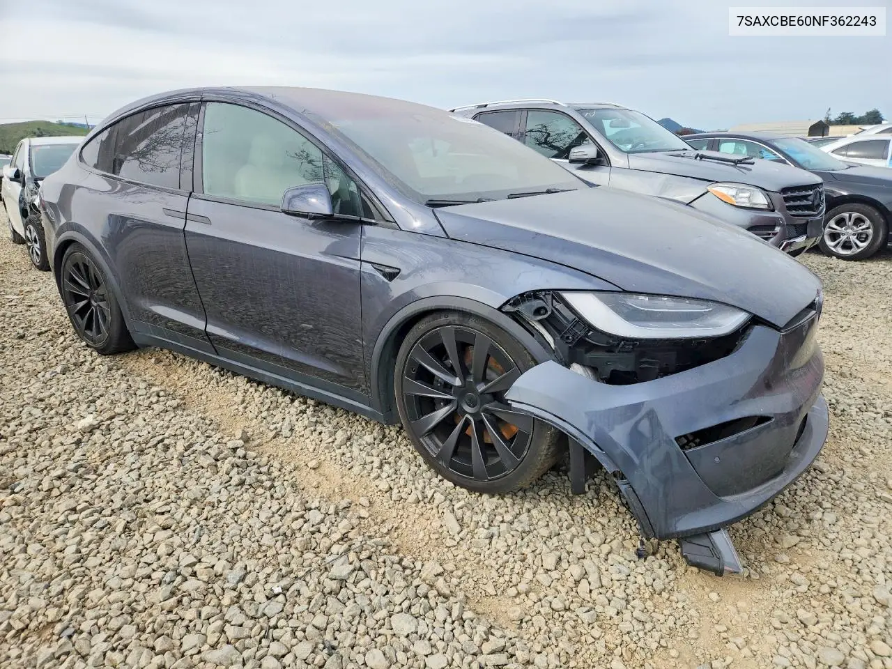 7SAXCBE60NF362243 2022 Tesla Model X