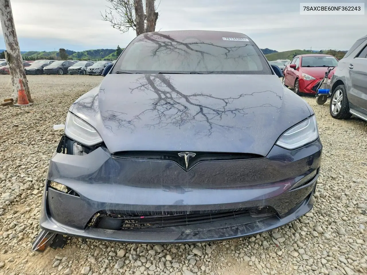 7SAXCBE60NF362243 2022 Tesla Model X