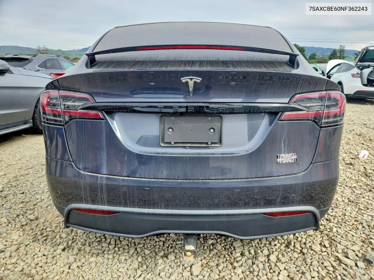 7SAXCBE60NF362243 2022 Tesla Model X