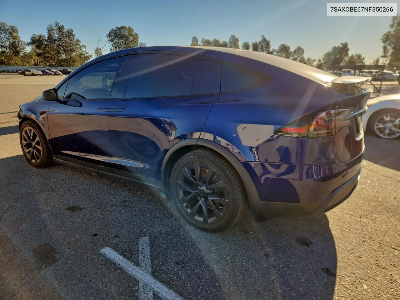 7SAXCBE67NF350266 2022 Tesla Model X