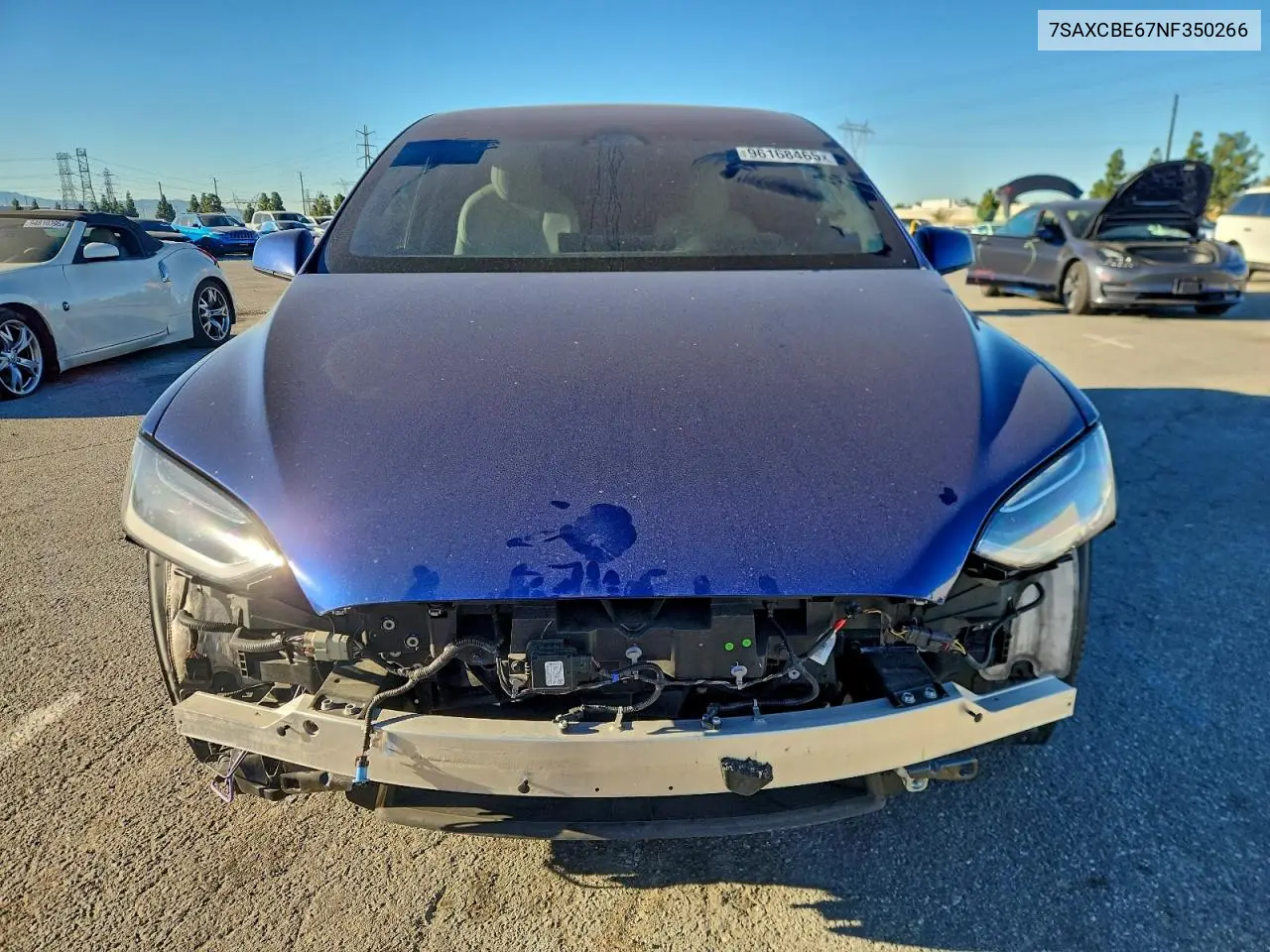 7SAXCBE67NF350266 2022 Tesla Model X