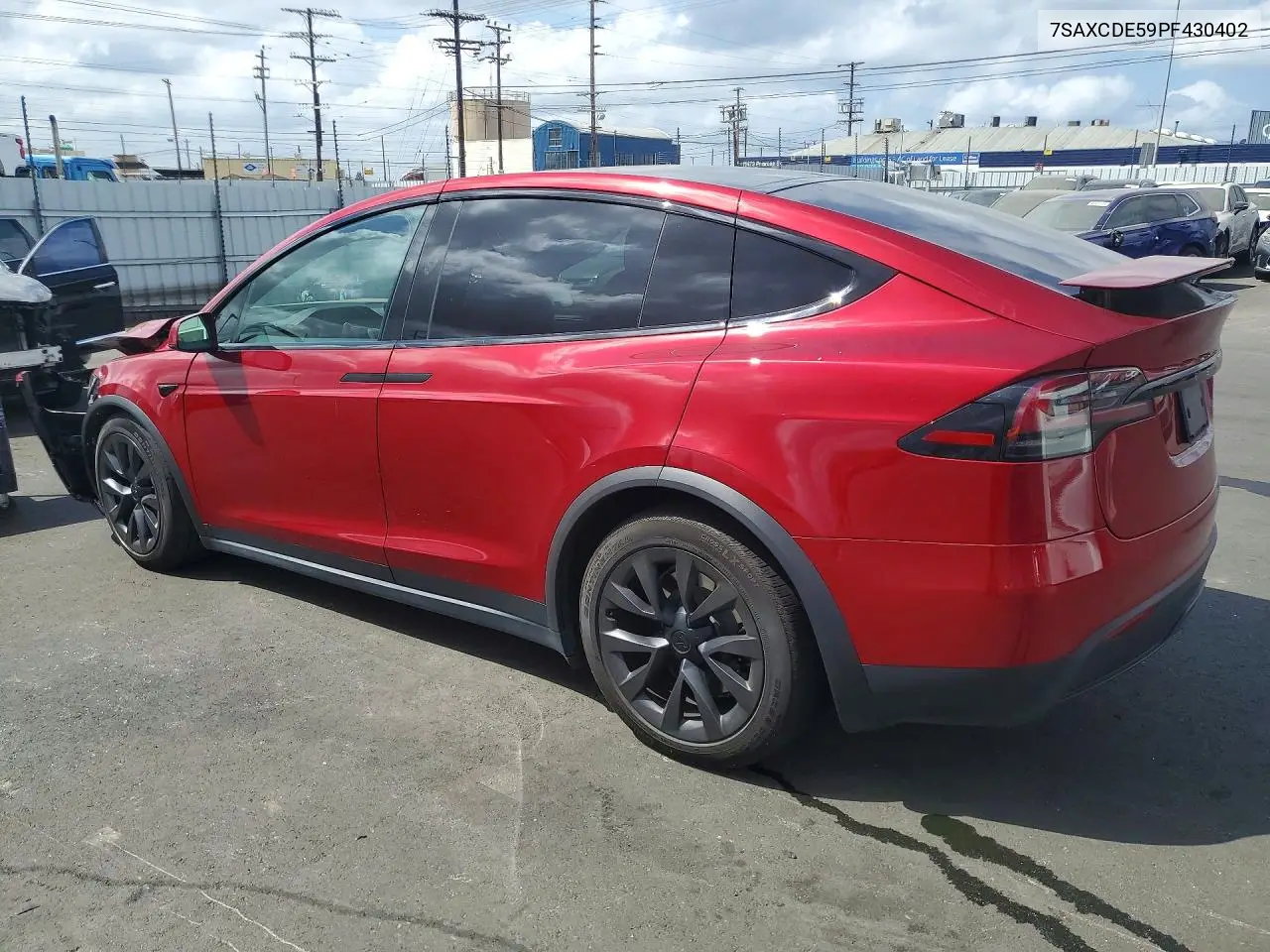 2023 Tesla Model X VIN: 7SAXCDE59PF430402 Lot: 55189316