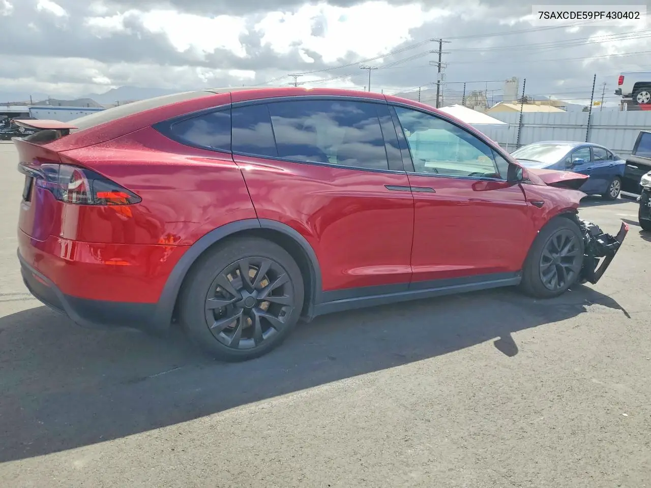 2023 Tesla Model X VIN: 7SAXCDE59PF430402 Lot: 55189316