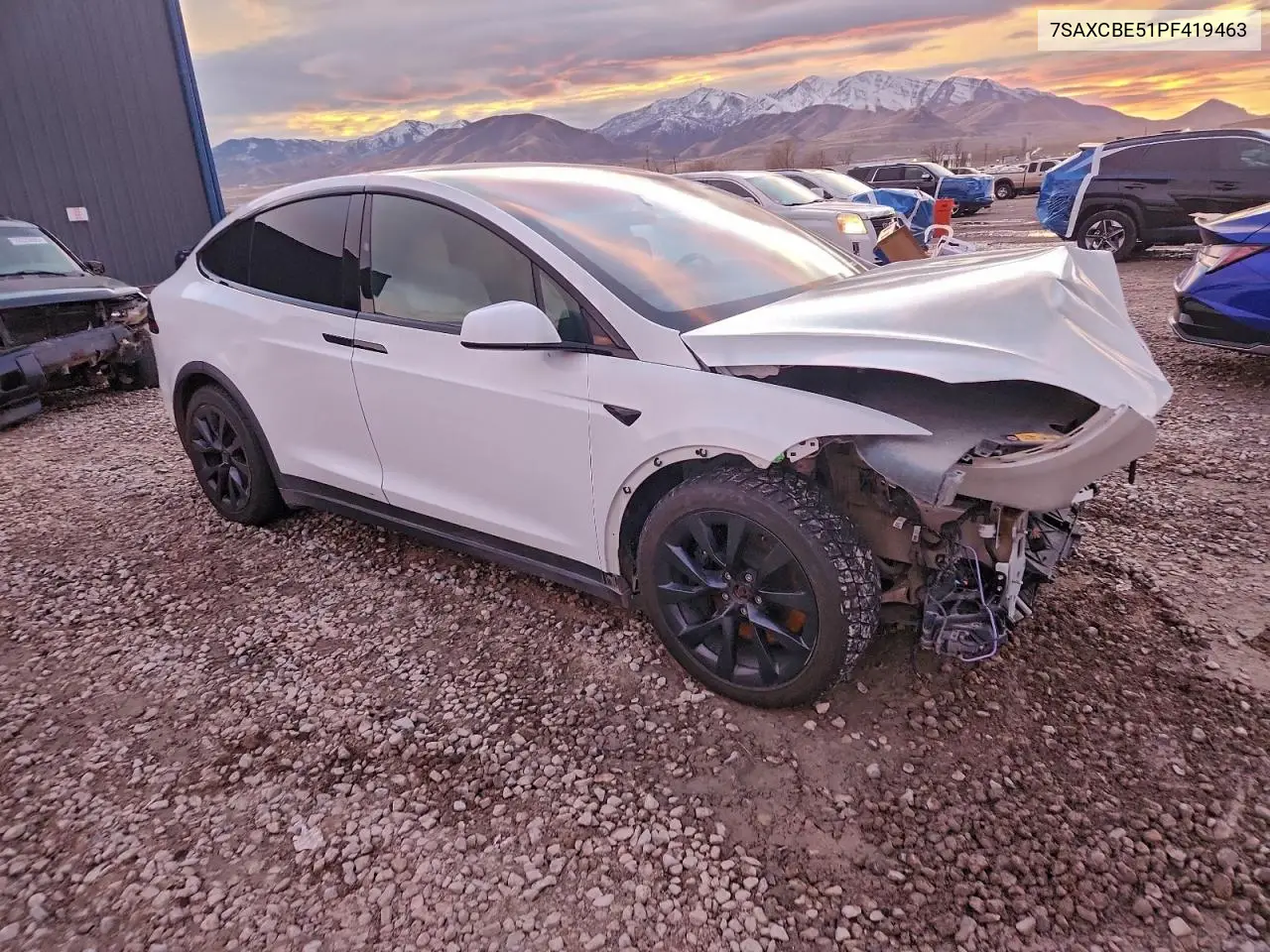 7SAXCBE51PF419463 2023 Tesla Model X