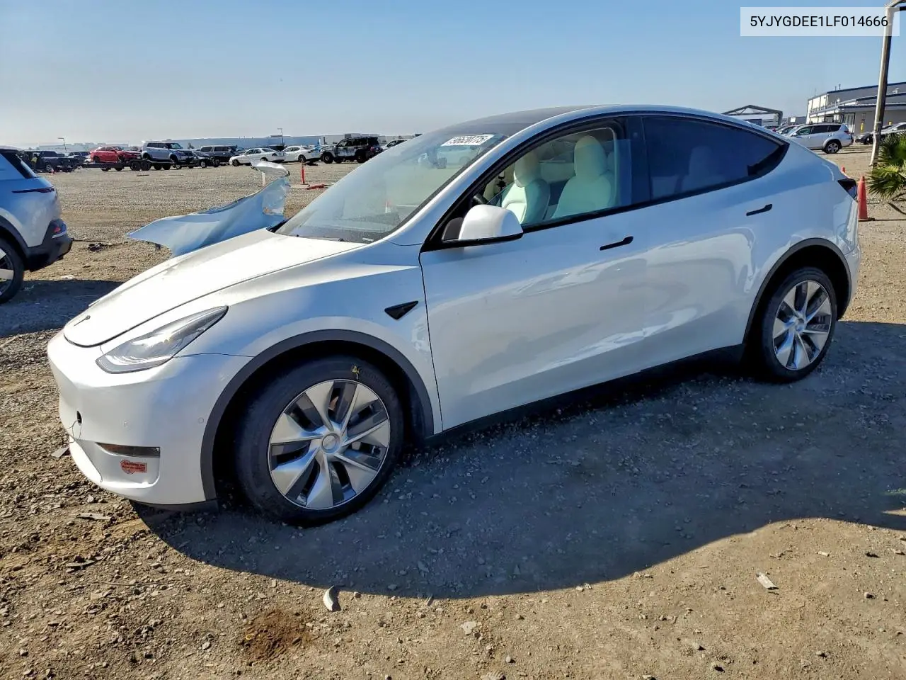 5YJYGDEE1LF014666 2020 Tesla Model Y