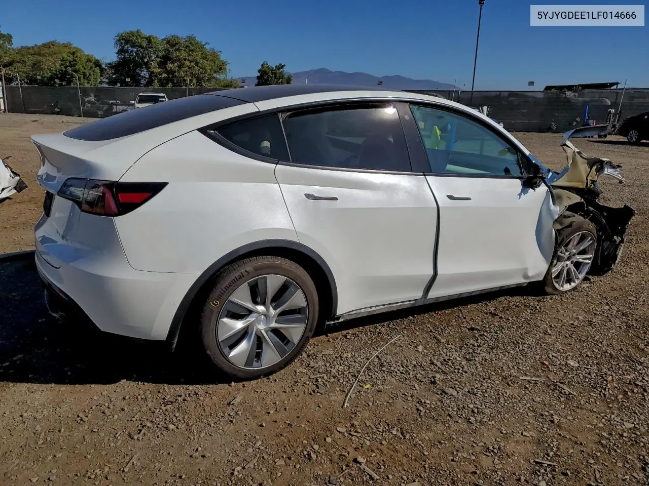 5YJYGDEE1LF014666 2020 Tesla Model Y