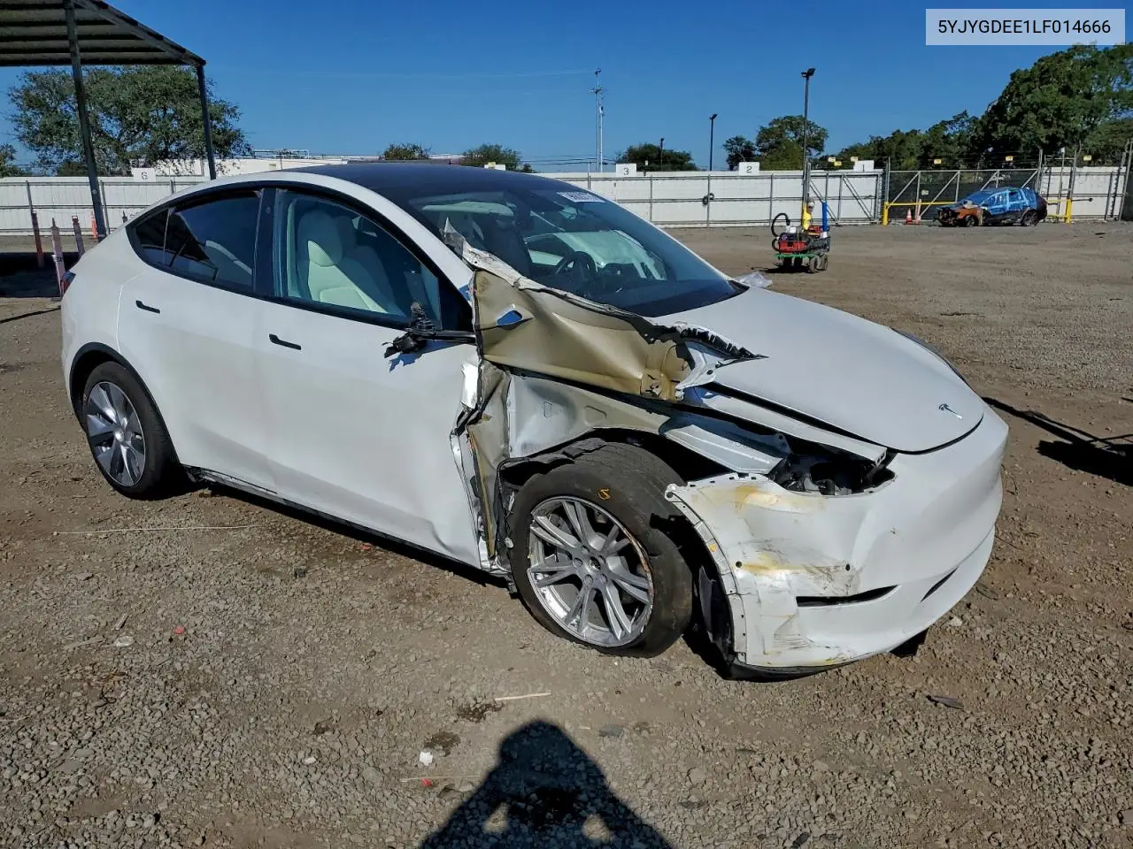 5YJYGDEE1LF014666 2020 Tesla Model Y