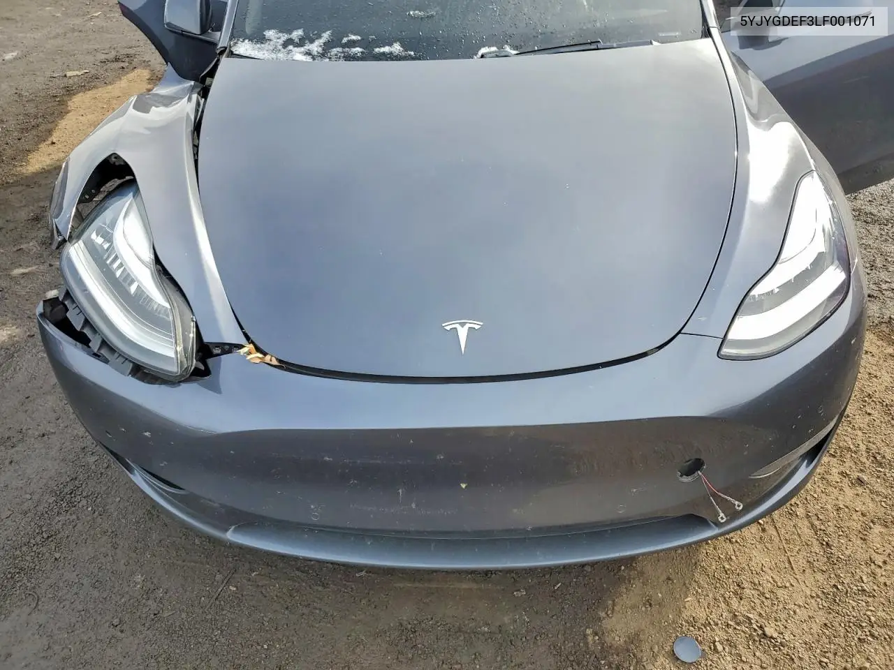 5YJYGDEF3LF001071 2020 Tesla Model Y