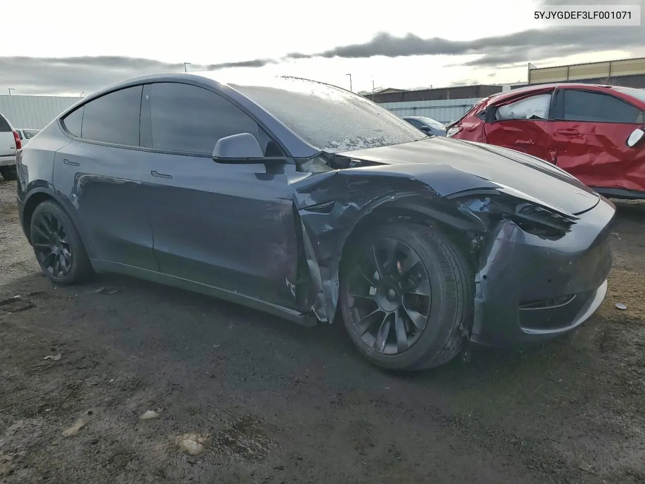5YJYGDEF3LF001071 2020 Tesla Model Y