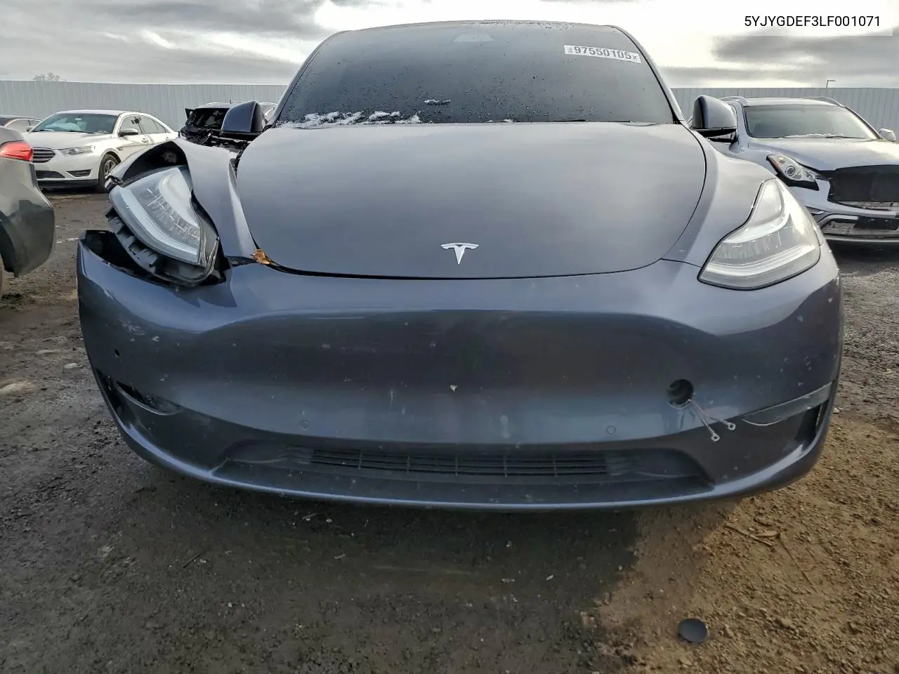 5YJYGDEF3LF001071 2020 Tesla Model Y