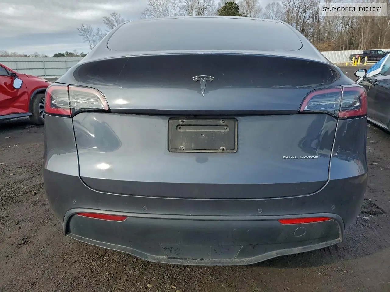 5YJYGDEF3LF001071 2020 Tesla Model Y