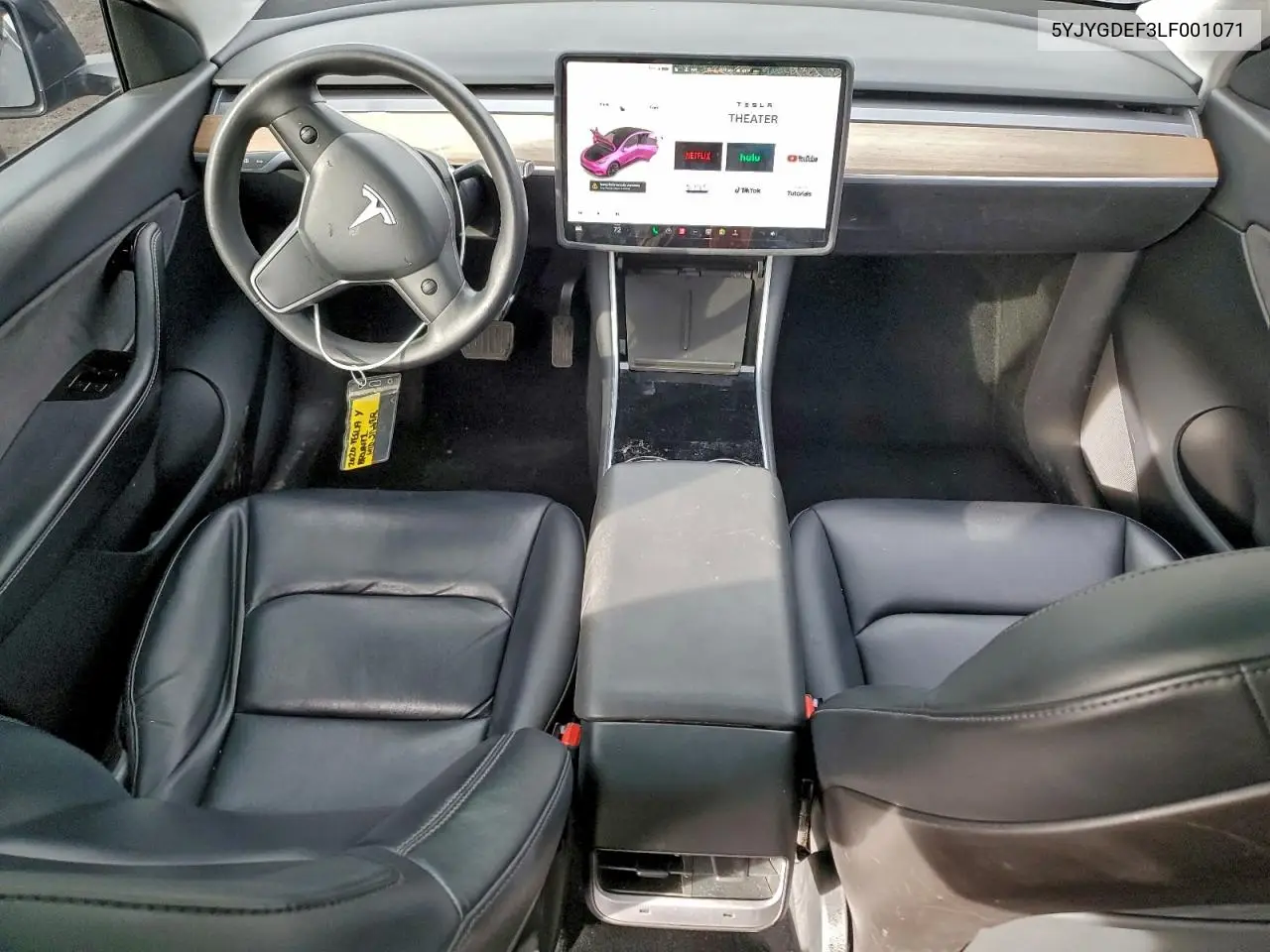 5YJYGDEF3LF001071 2020 Tesla Model Y