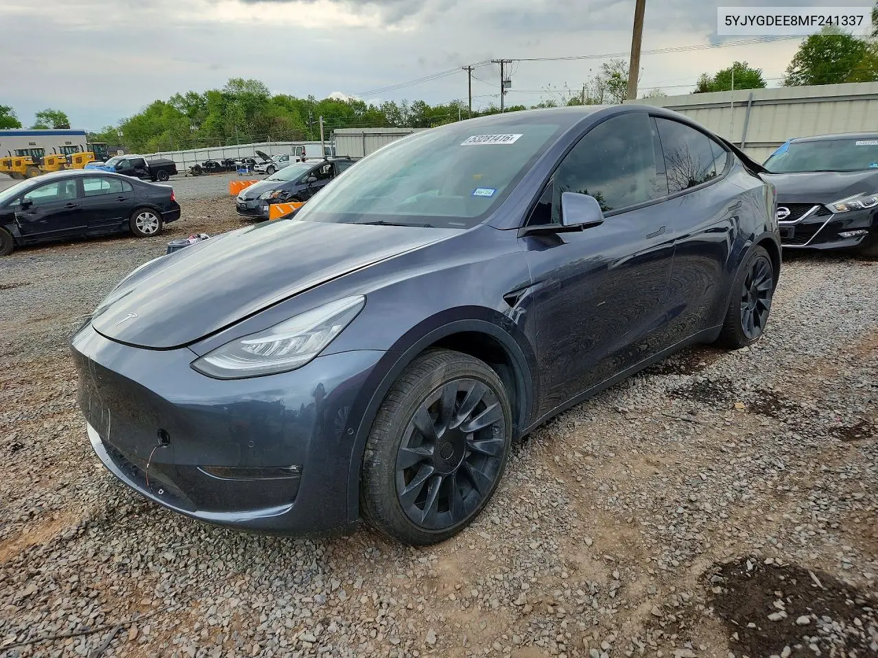 5YJYGDEE8MF241337 2021 Tesla Model Y