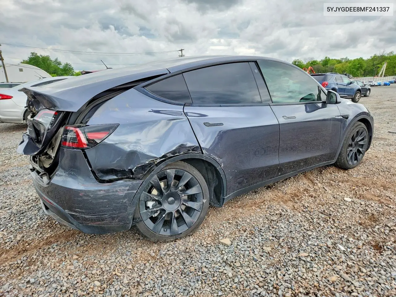 5YJYGDEE8MF241337 2021 Tesla Model Y