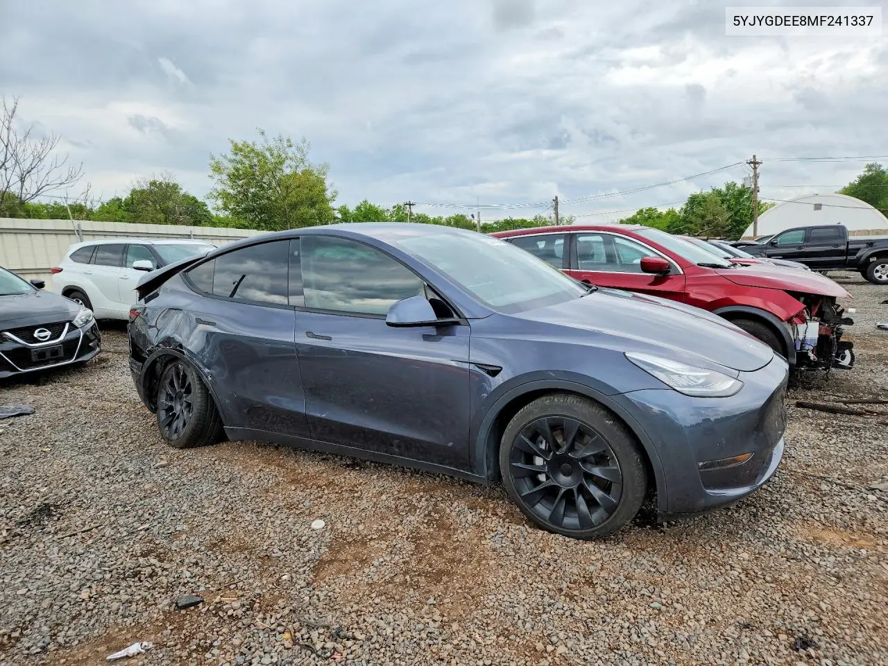 5YJYGDEE8MF241337 2021 Tesla Model Y
