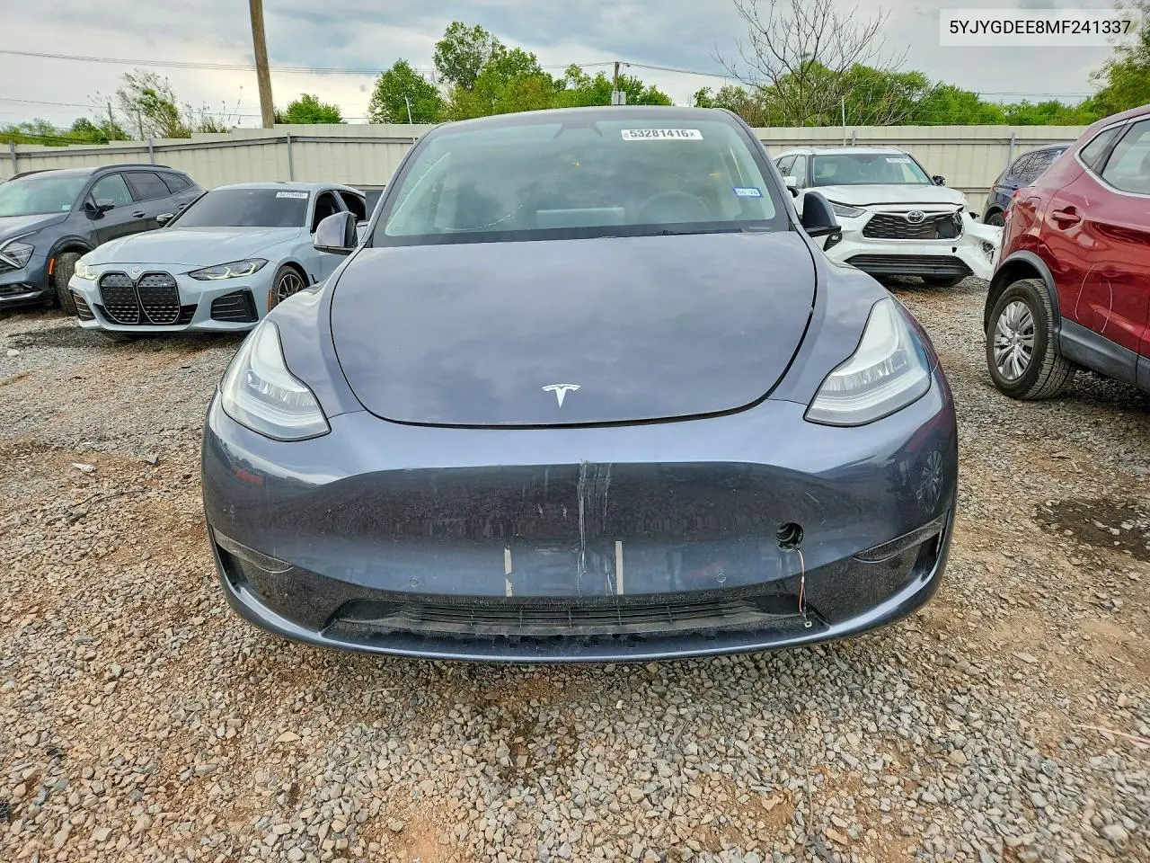 5YJYGDEE8MF241337 2021 Tesla Model Y