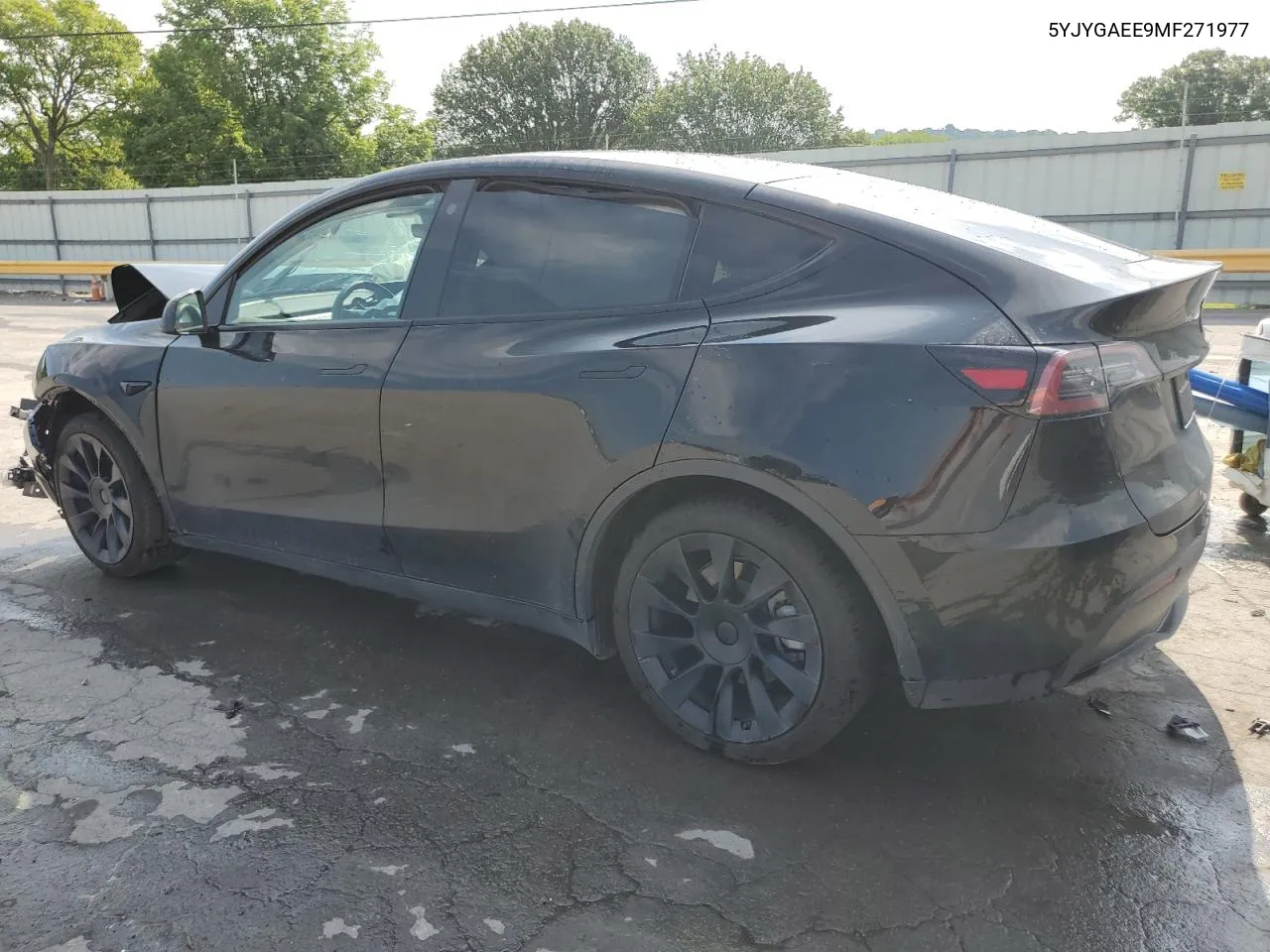 2021 Tesla Model Y VIN: 5YJYGAEE9MF271977 Lot: 59484664