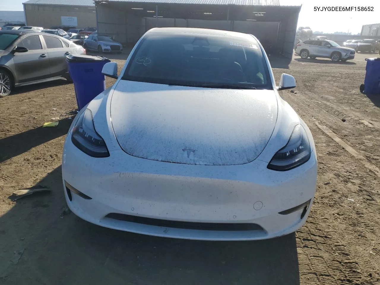 5YJYGDEE6MF158652 2021 Tesla Model Y