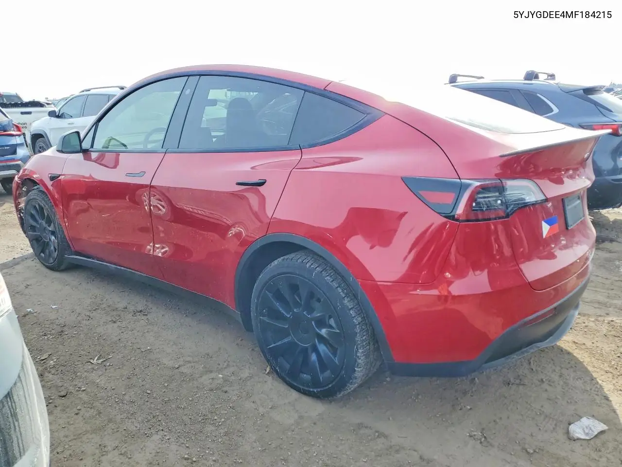 5YJYGDEE4MF184215 2021 Tesla Model Y