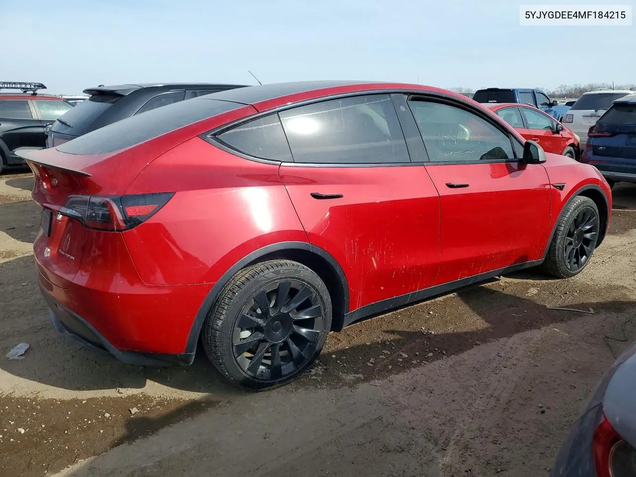 5YJYGDEE4MF184215 2021 Tesla Model Y