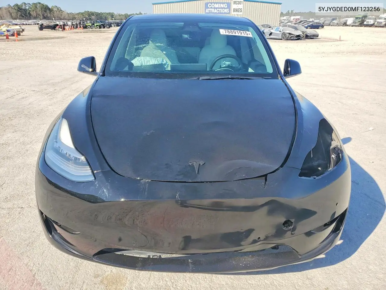 5YJYGDED0MF123256 2021 Tesla Model Y