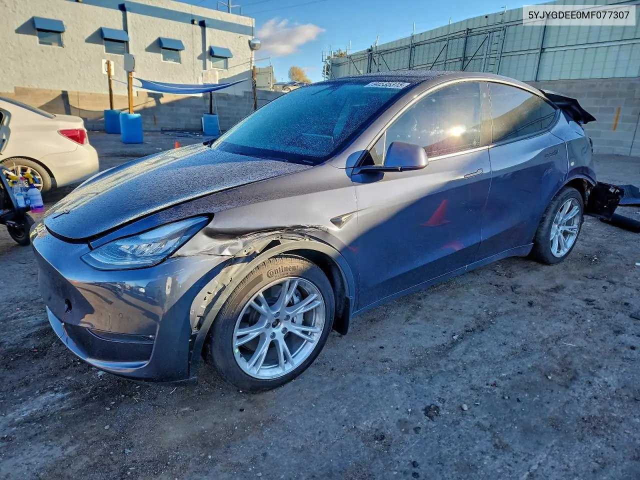 5YJYGDEE0MF077307 2021 Tesla Model Y