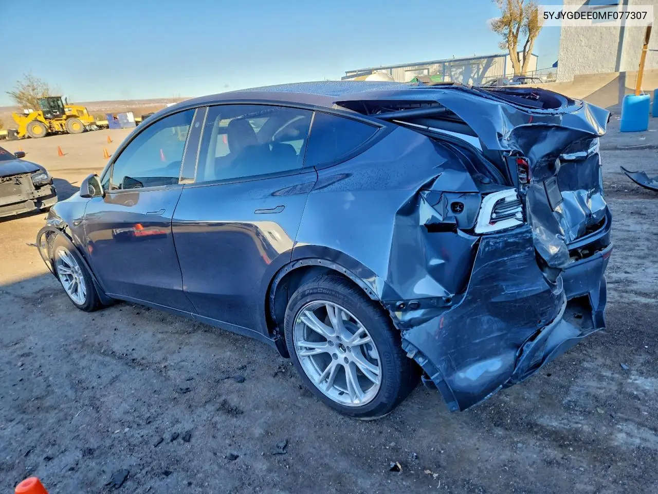 5YJYGDEE0MF077307 2021 Tesla Model Y