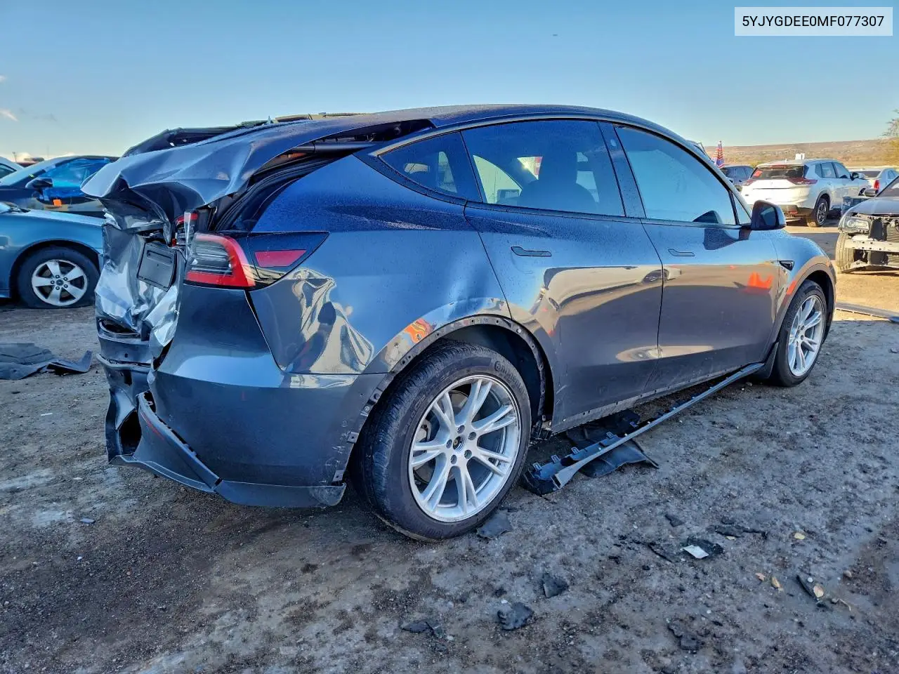 5YJYGDEE0MF077307 2021 Tesla Model Y