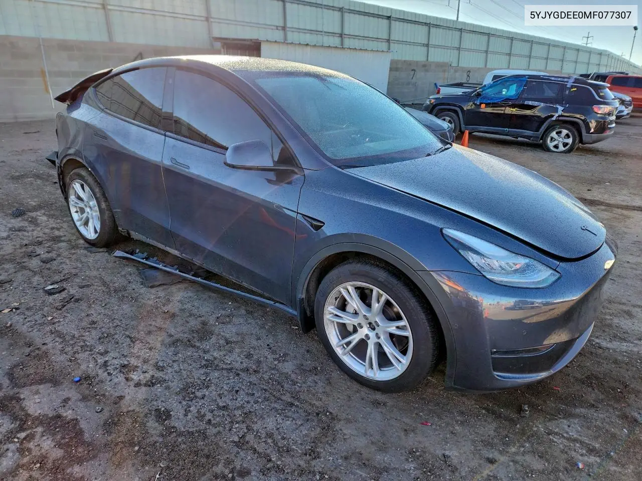 5YJYGDEE0MF077307 2021 Tesla Model Y