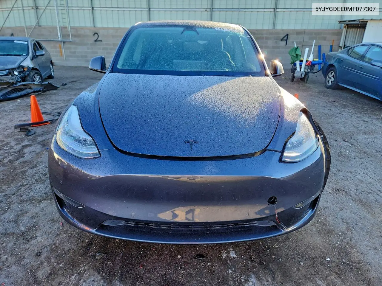 5YJYGDEE0MF077307 2021 Tesla Model Y