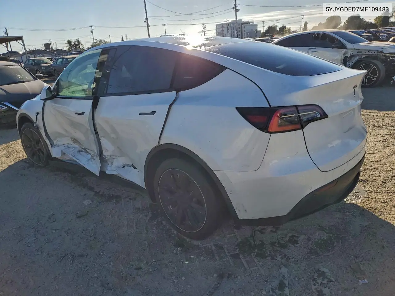 5YJYGDED7MF109483 2021 Tesla Model Y