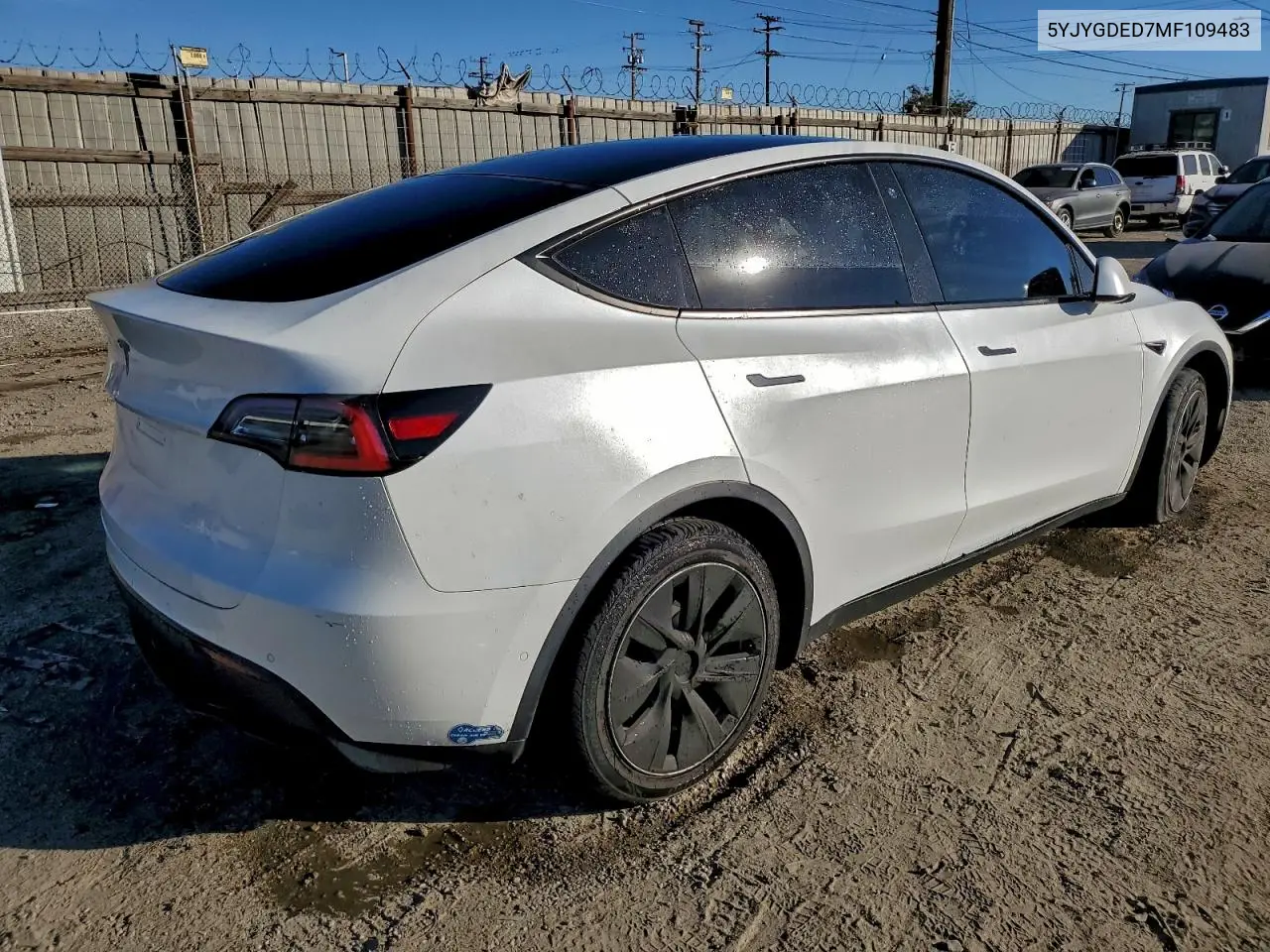 5YJYGDED7MF109483 2021 Tesla Model Y