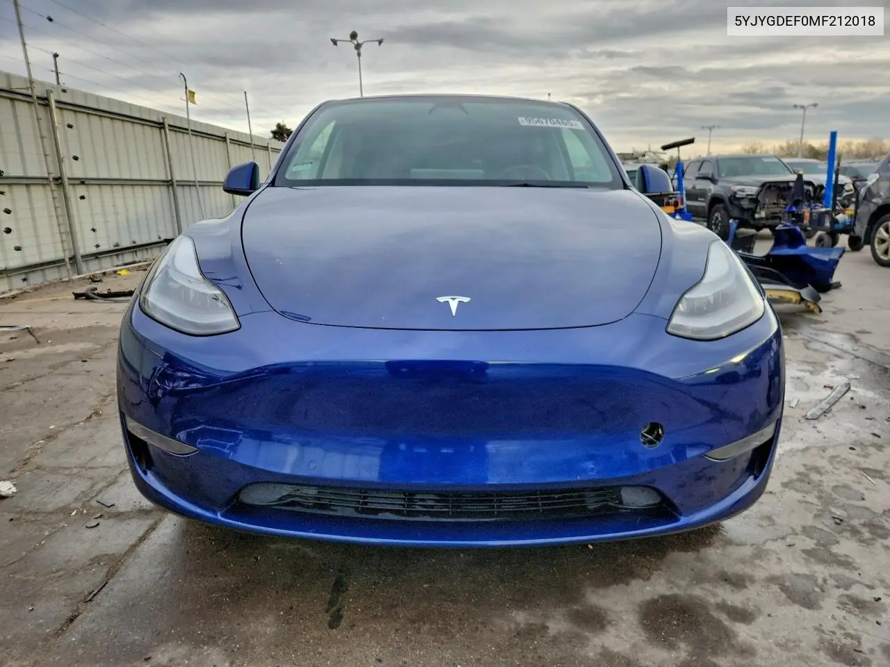 5YJYGDEF0MF212018 2021 Tesla Model Y
