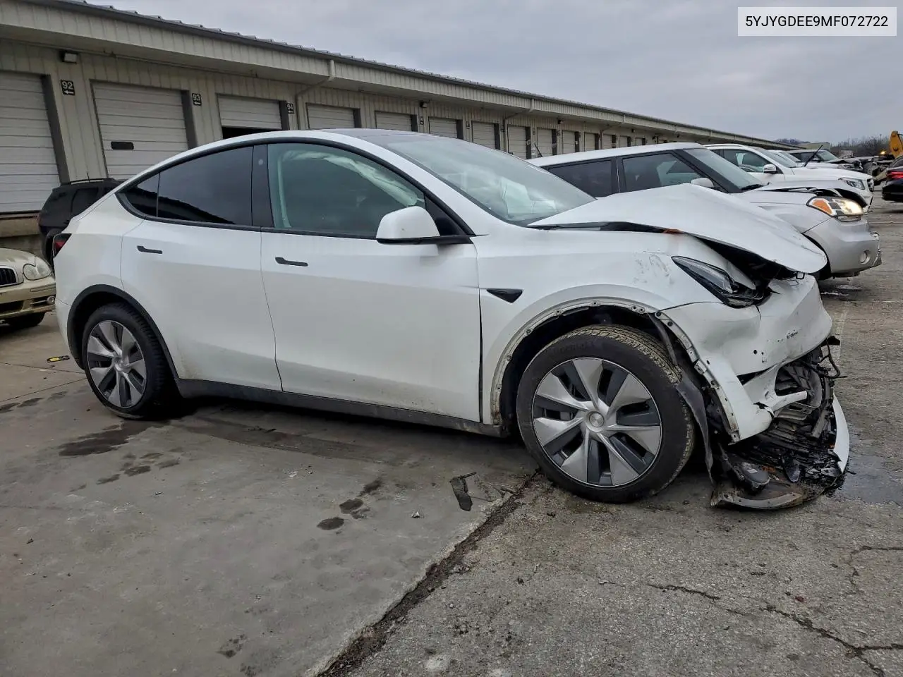 5YJYGDEE9MF072722 2021 Tesla Model Y