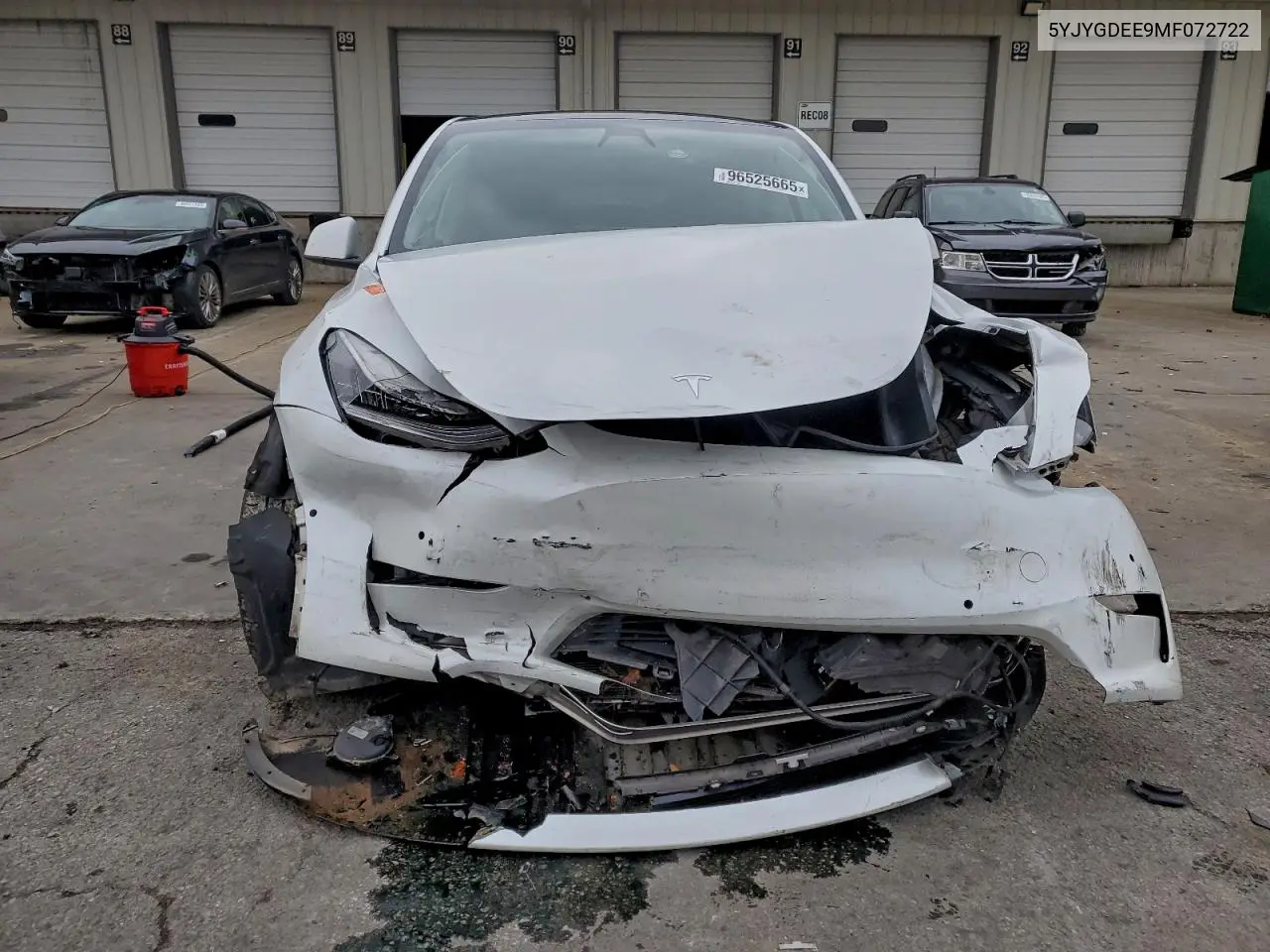 5YJYGDEE9MF072722 2021 Tesla Model Y
