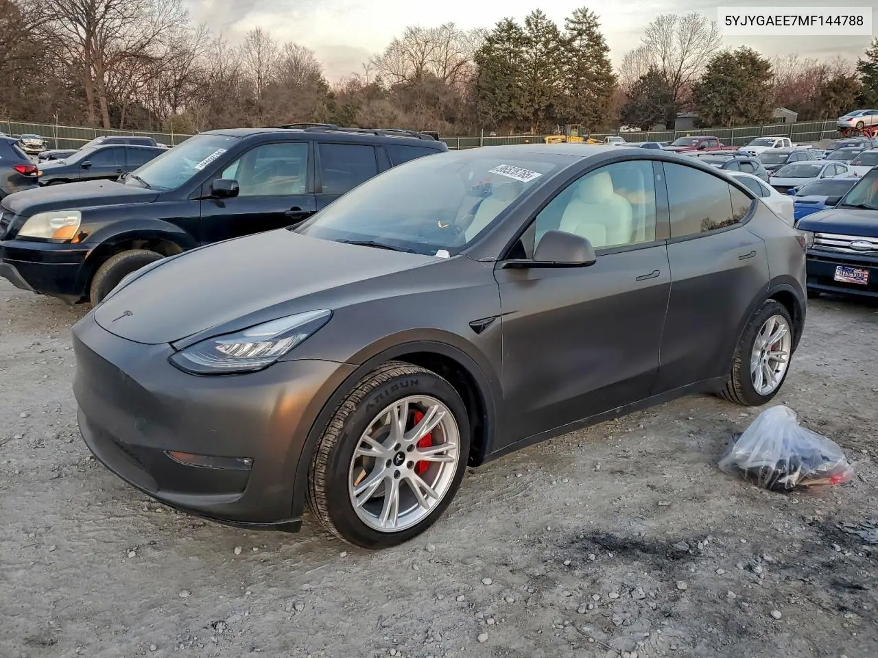 5YJYGAEE7MF144788 2021 Tesla Model Y