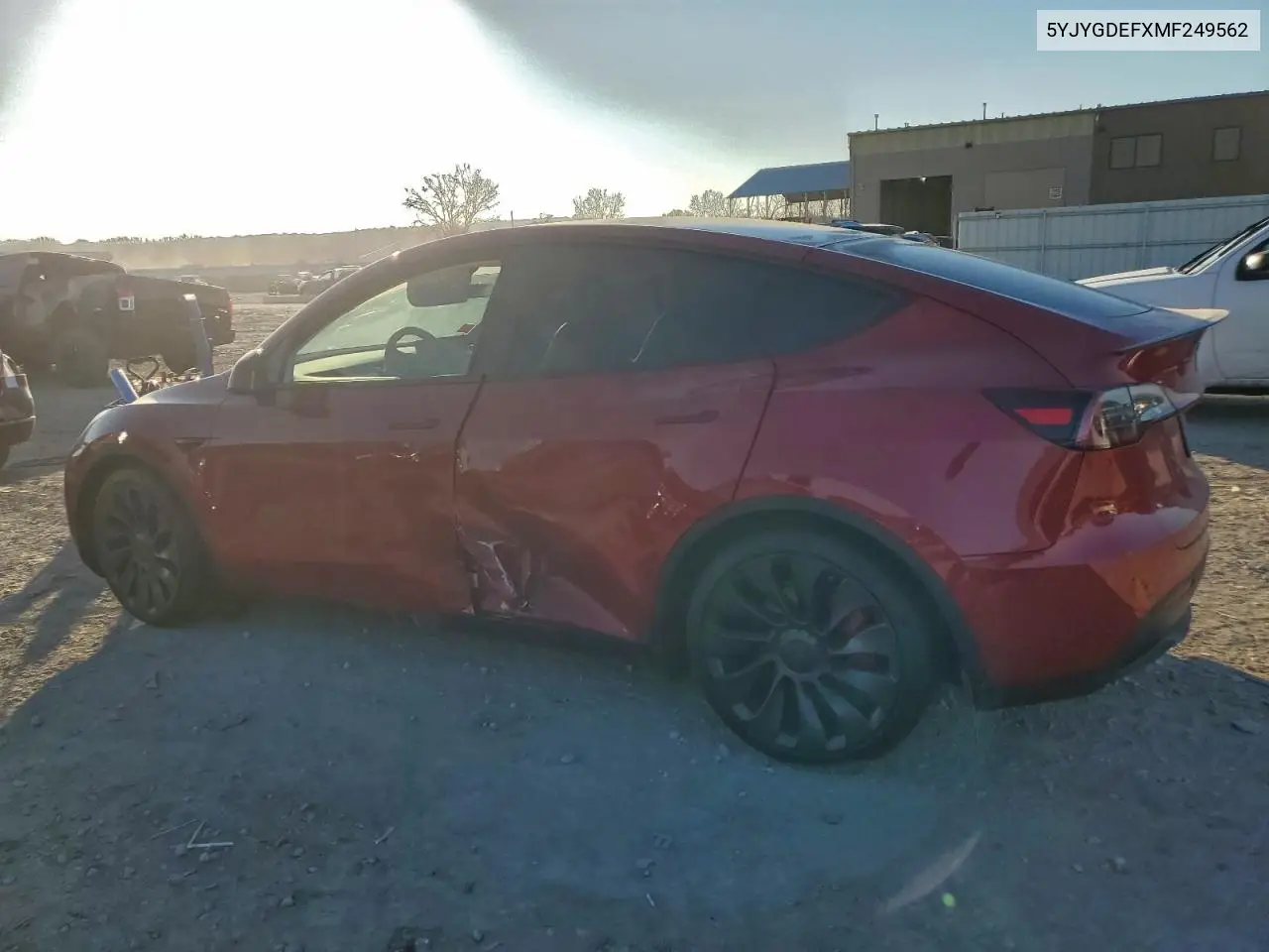 5YJYGDEFXMF249562 2021 Tesla Model Y