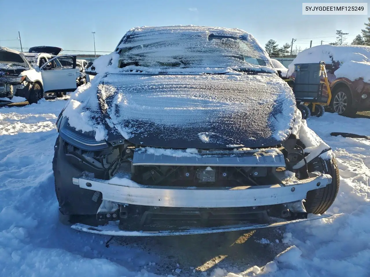 5YJYGDEE1MF125249 2021 Tesla Model Y