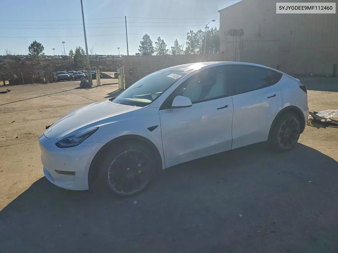 5YJYGDEE9MF112460 2021 Tesla Model Y