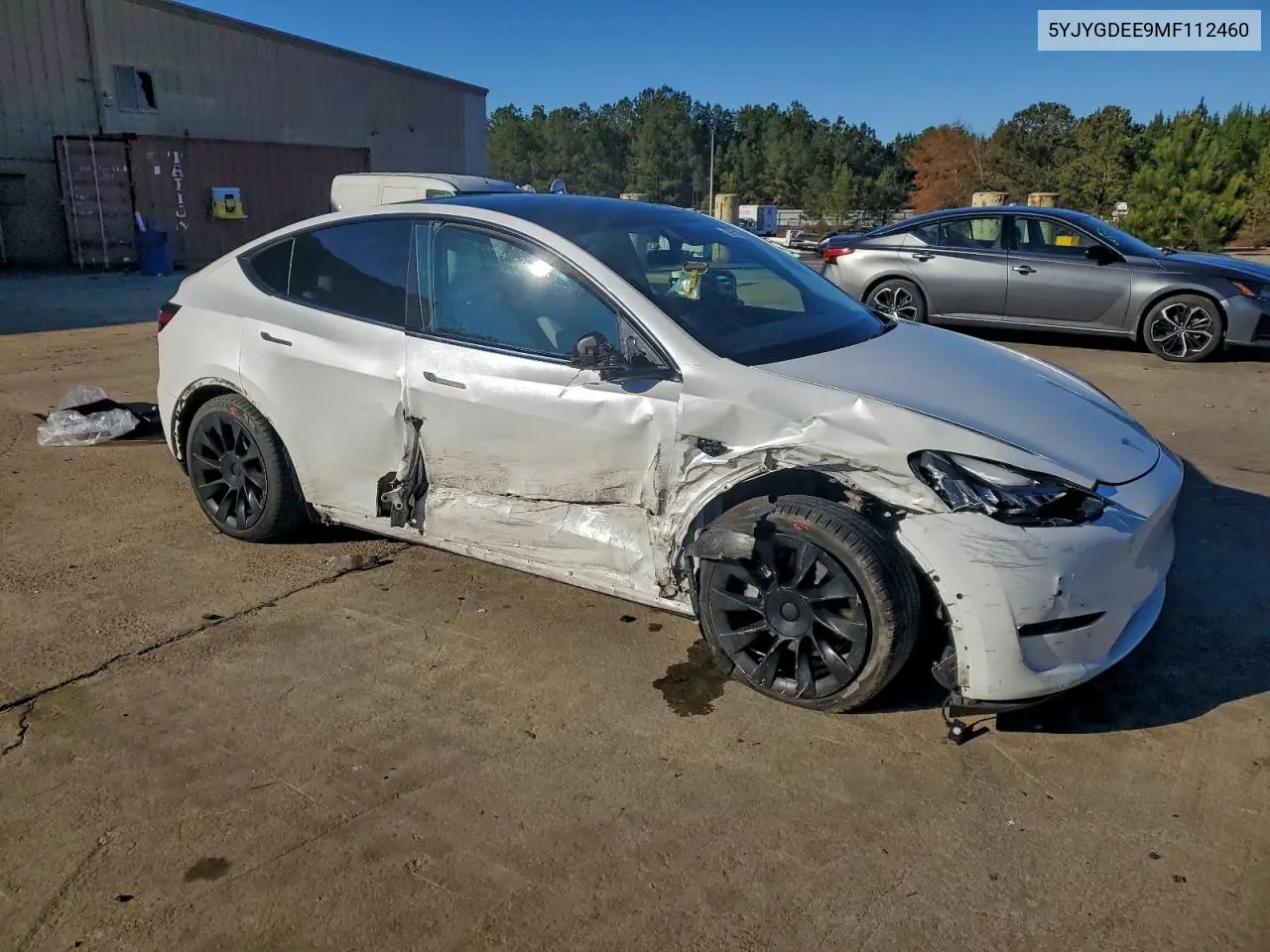 5YJYGDEE9MF112460 2021 Tesla Model Y