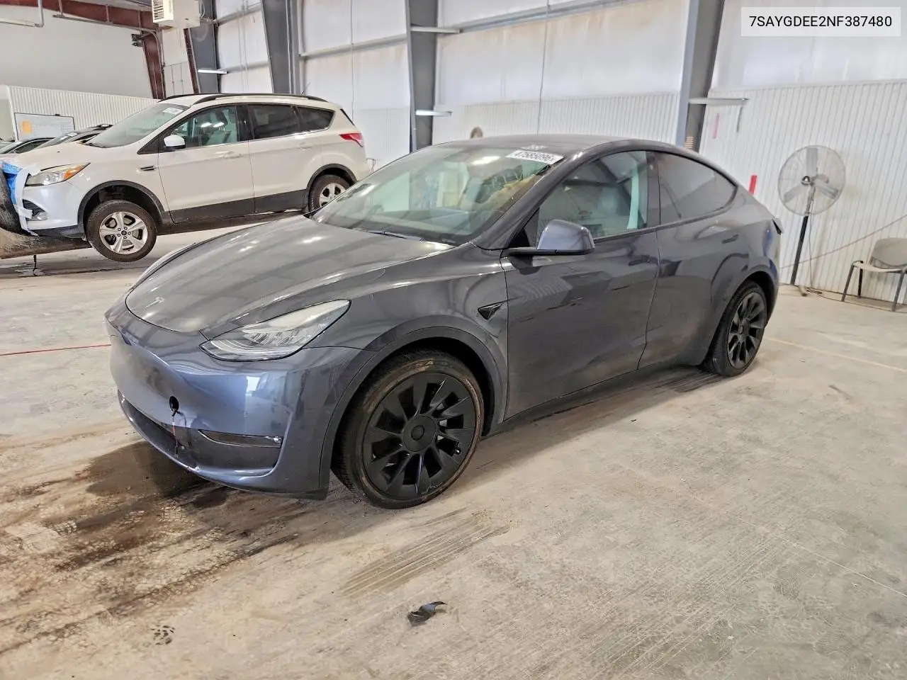 7SAYGDEE2NF387480 2022 Tesla Model Y