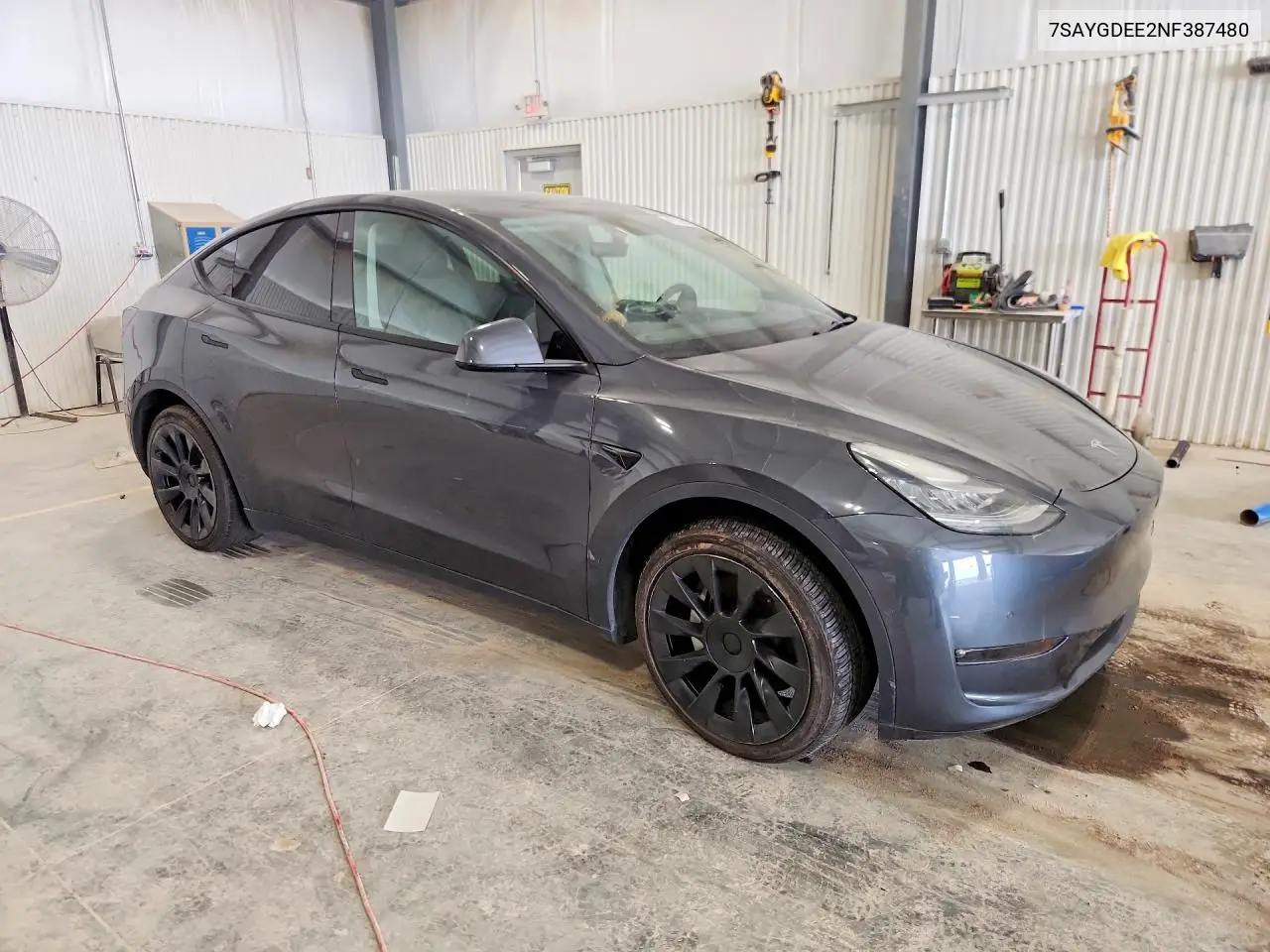 7SAYGDEE2NF387480 2022 Tesla Model Y
