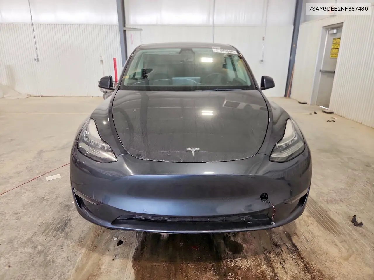 7SAYGDEE2NF387480 2022 Tesla Model Y